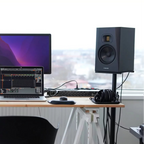 Adam Audio T7V active studio monitor, lifestyle setting