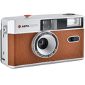 AgfaPhoto Reusable Compact Camera for instant film photography, featuring a sleek design and easy-to-use controls.