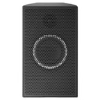 AIAIAI UNIT-4 MKII, black speaker, front view with LED ring