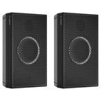 AIAIAI UNIT-4 MKII, pair of black speakers with grilles, front view