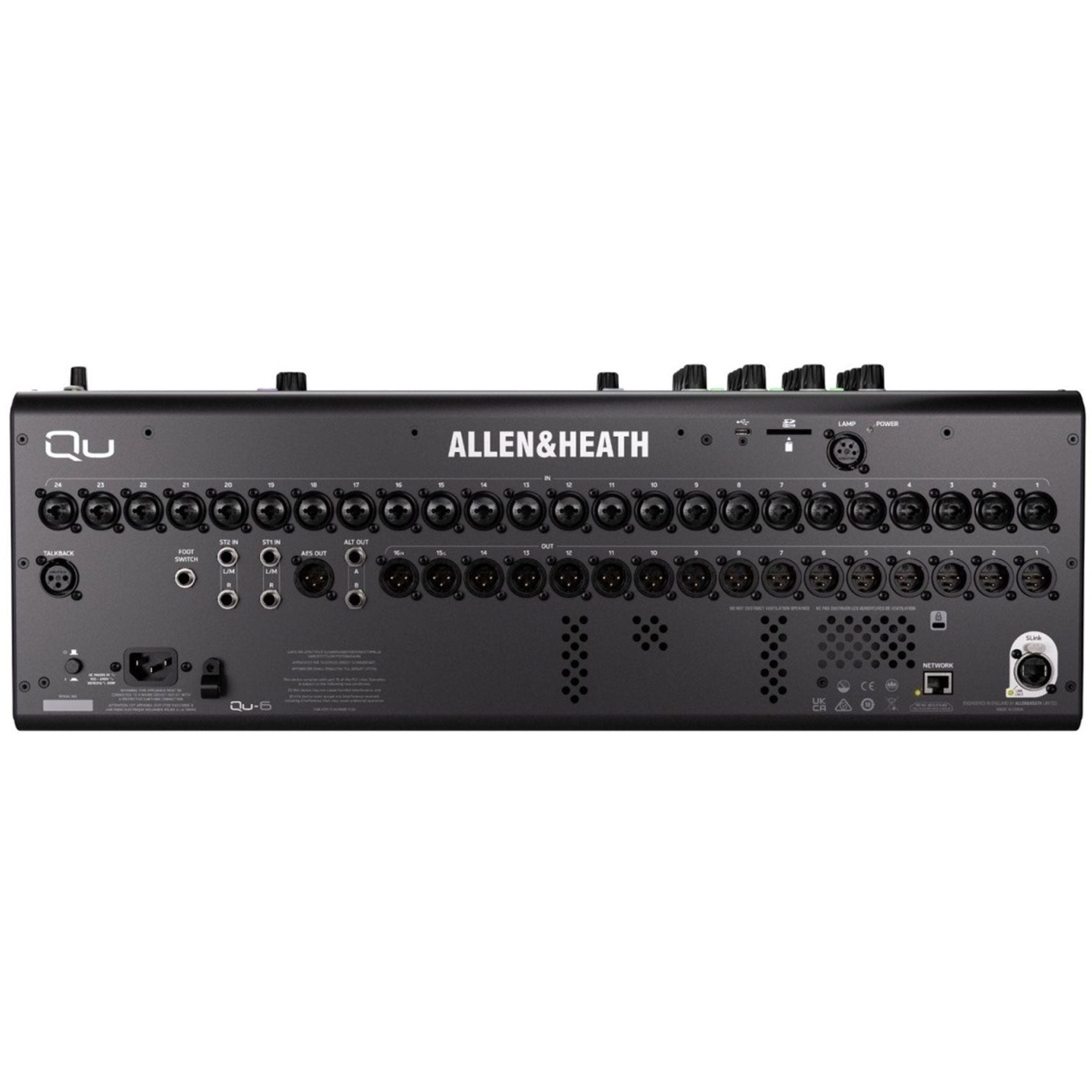Allen & Heath Qu-6 | Compact 96 kHz Digital Mixer | Soundium