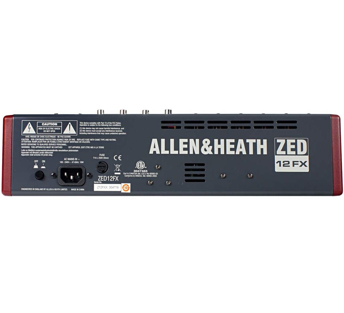 Allen & Heath ZED-12FX | Analog Mixers | Soundium