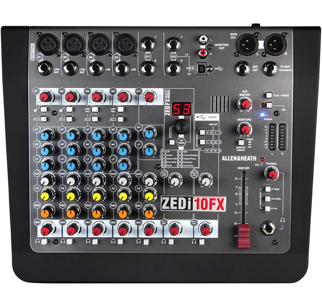 Allen & Heath ZEDi-10FX | Hybrid Mixer with USB & FX | Soundium