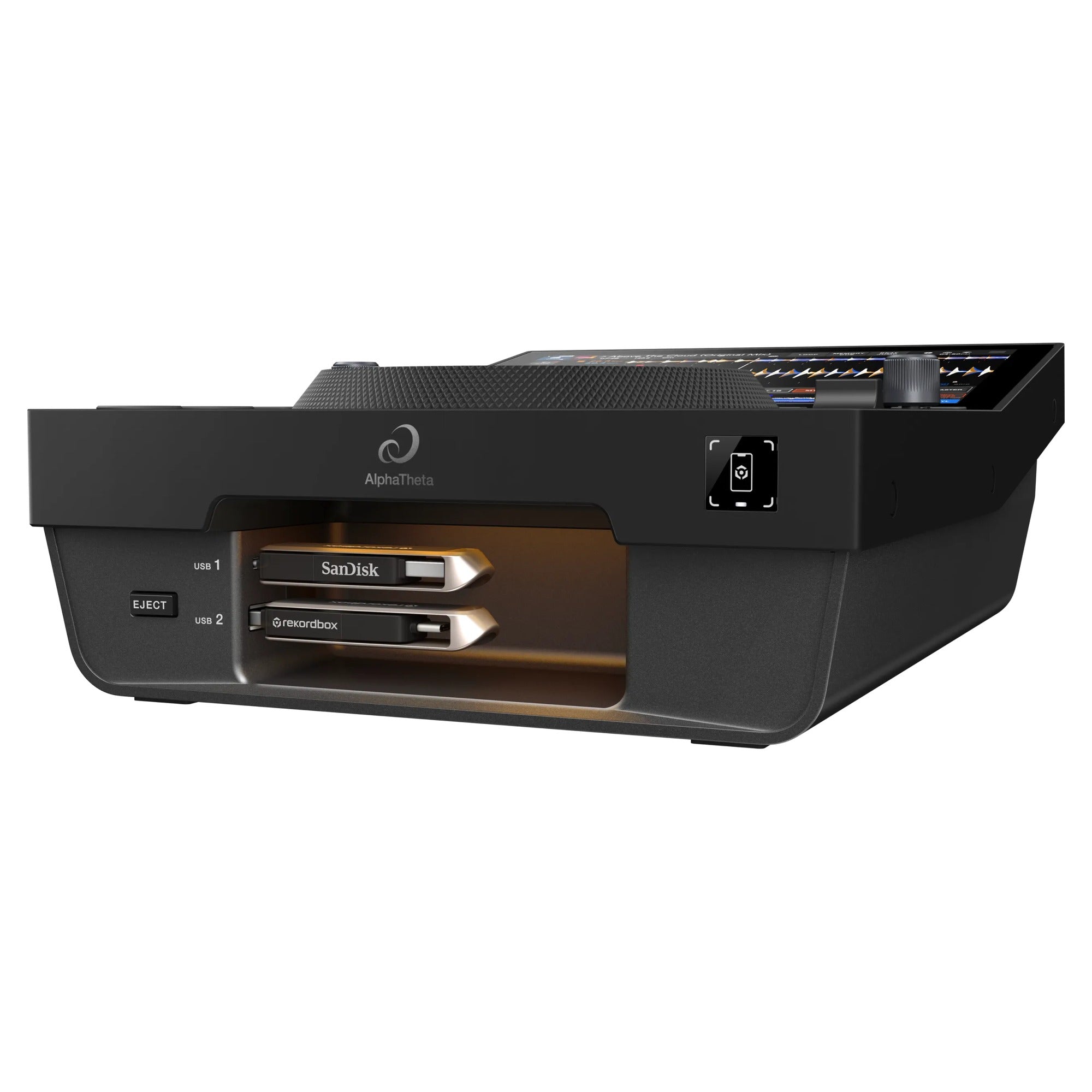AlphaTheta CDJ-1500X, illuminated USB media bay