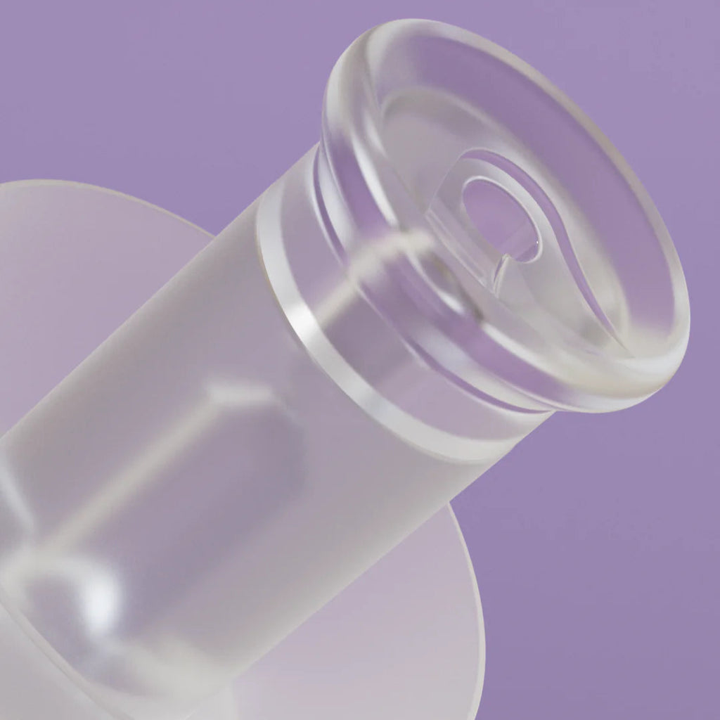 Clear Alpine PartyPlug earplugs for hearing protection, designed to reduce noise while allowing comfortable wear.