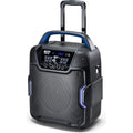 Alto Professional Uber FX2 PA speaker system with multiple input controls and sleek black design for live sound reinforcement.