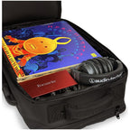 Analog Cases Trakpack Roll, packed vinyl headphones