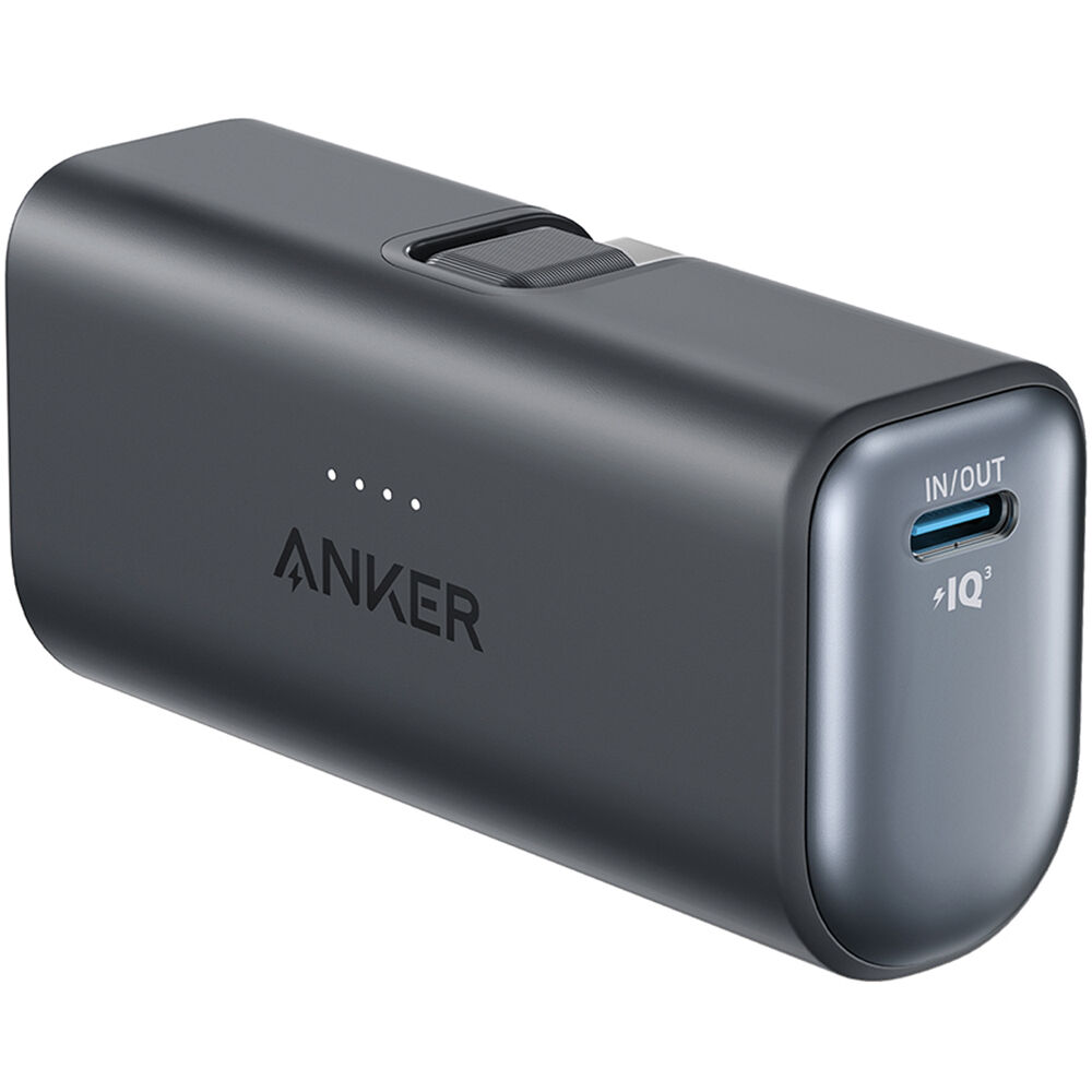 Anker Nano Power Bank (5K, Built-In USB-C Connector) | Soundium