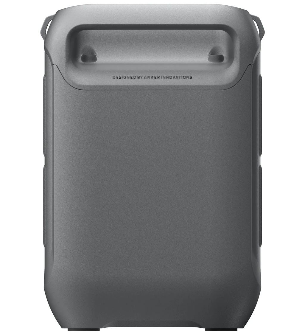 Anker Solix C300X portable power station with 288Wh capacity and 300W output, showing the compact device with multiple ports.