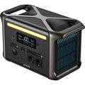 Anker Solix F1500 portable power station with 1536Wh capacity and 1800W output, showing the device with multiple charging ports.