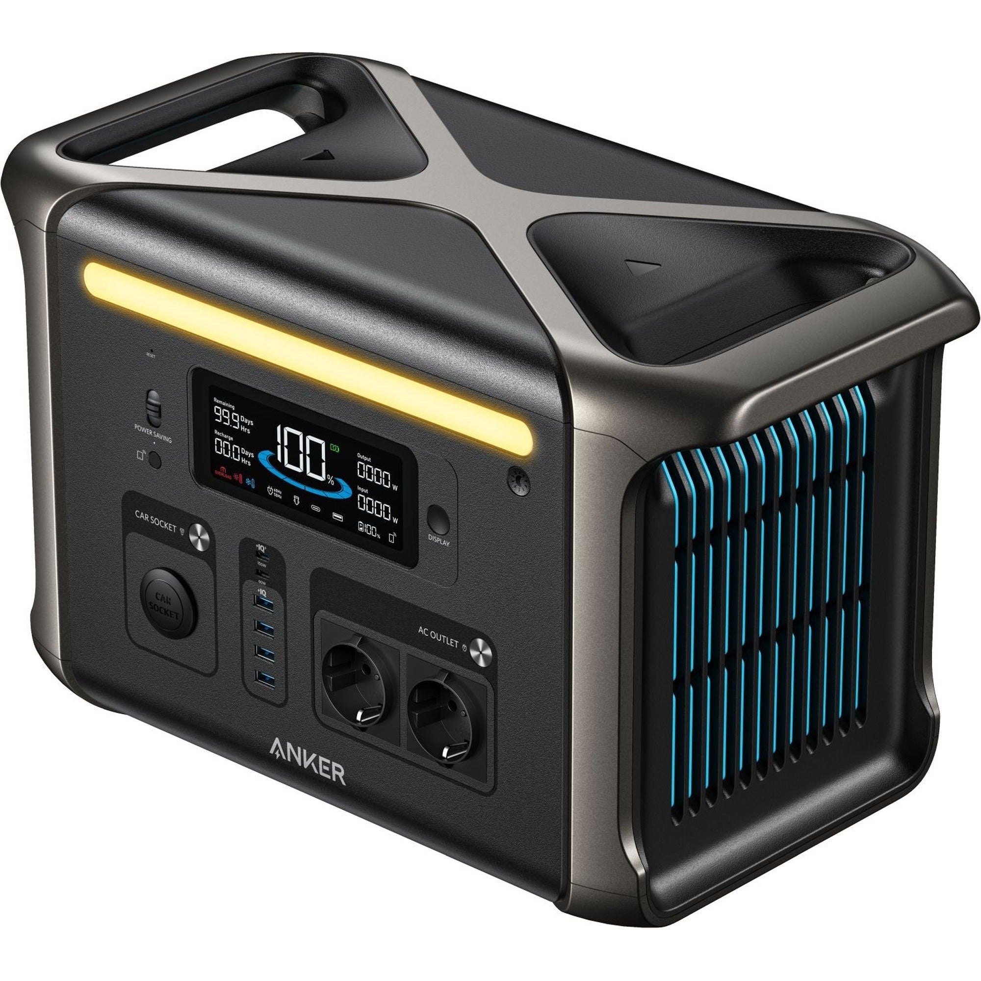 Anker Solix F1500 Portable Power Station (1536Wh, 1800W) - Soundium