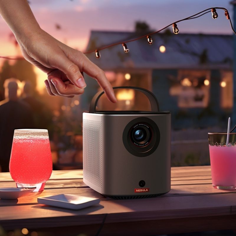 Nebula Mars 3 Air | Portable 1080p Google TV Projector | Soundium