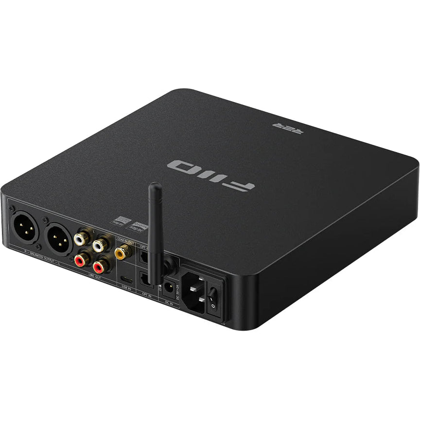 FiiO BR15 R2R music streamer with high-resolution Bluetooth audio receiver and headphone DAC/amp for premium sound quality