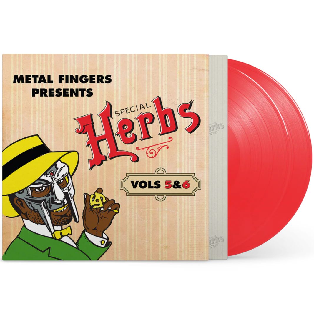 MF Doom - Metal Fingers Presents: Special Herbs Vol. 5 & 6 (Apple Red) Vinyl 2LP