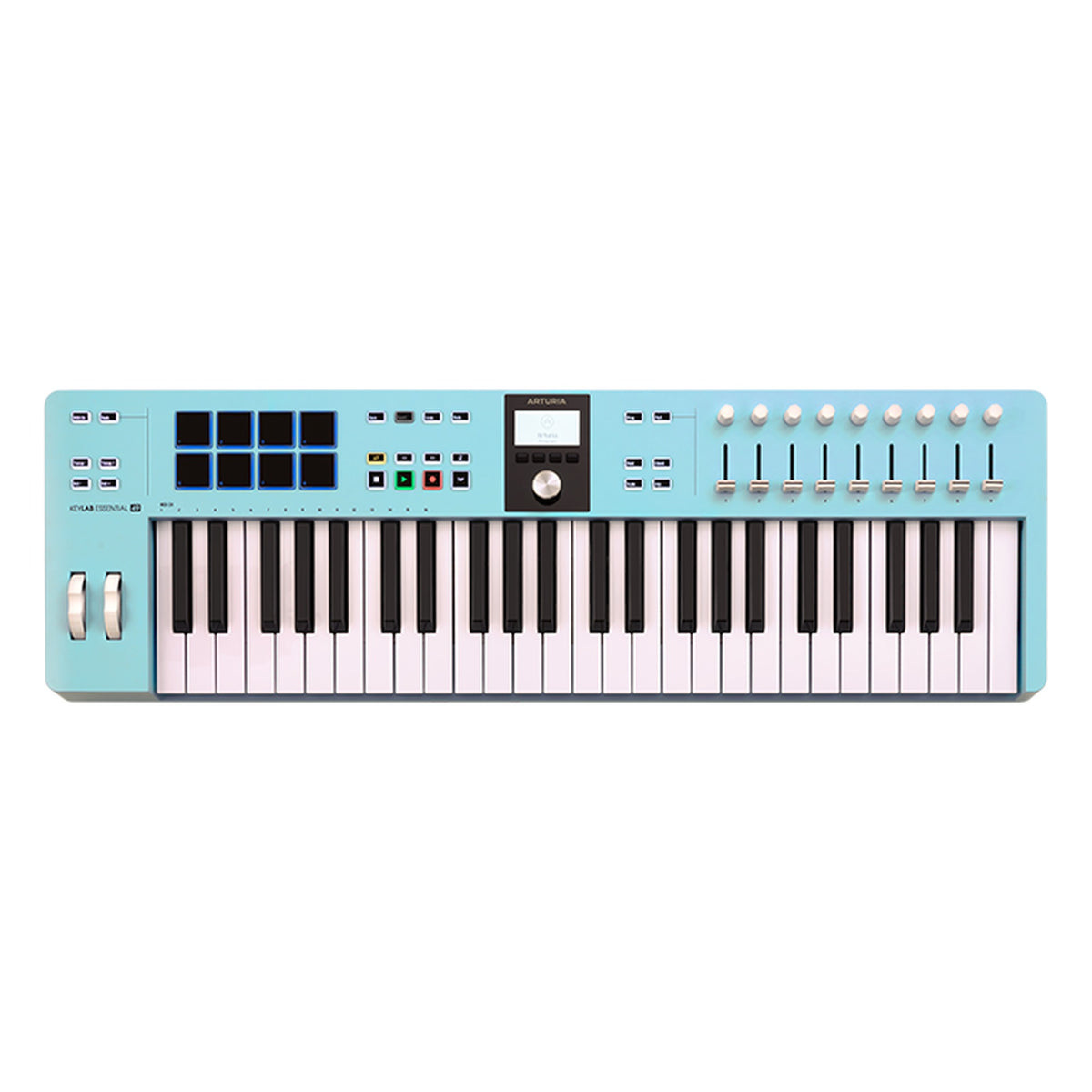 Arturia KeyLab Essential 49 MK3 MIDI keyboard, in gray