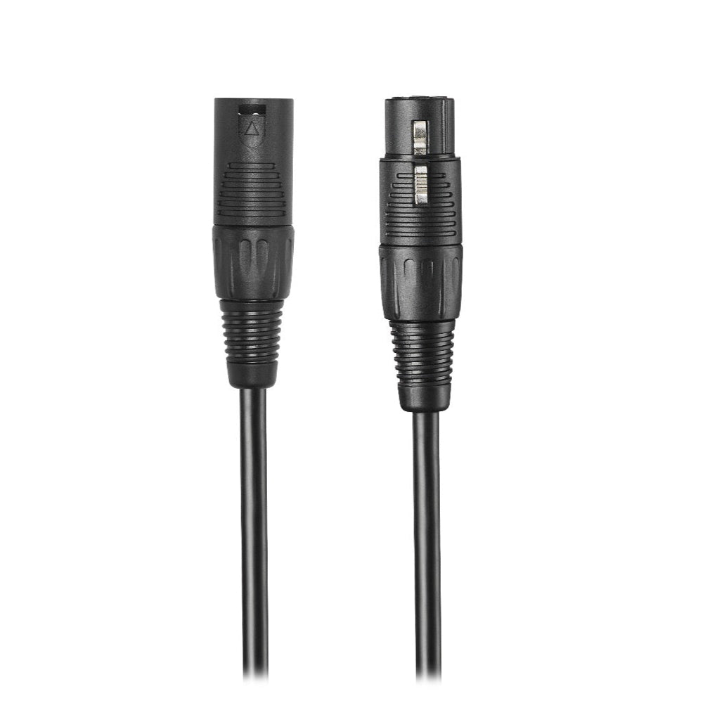 Audio-Technica ATR2100x-USB USB microphone on a stand, showing its compact design and connection ports for recording.