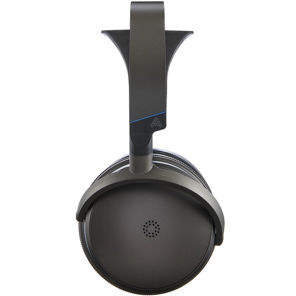 Audeze Maxwell 2 Playstation Edition gaming headphones with over-ear design, black color, and adjustable headband for immersive gaming.