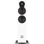 DALI Sonik 5 passive floorstanding speakers with sleek black cabinets and multiple drivers for rich, immersive sound.