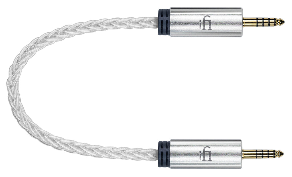 iFi Audio 4.4mm to 4.4mm audio cable for high-quality headphone and audio device connection.