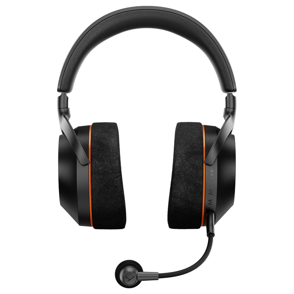 Beyerdynamic MMX 100 Wireless gaming headset in black, front view