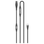 Beyerdynamic Pro X USB-C Cable 1.6 m, full cable with mini-XLR and USB-C connectors and in-line remote