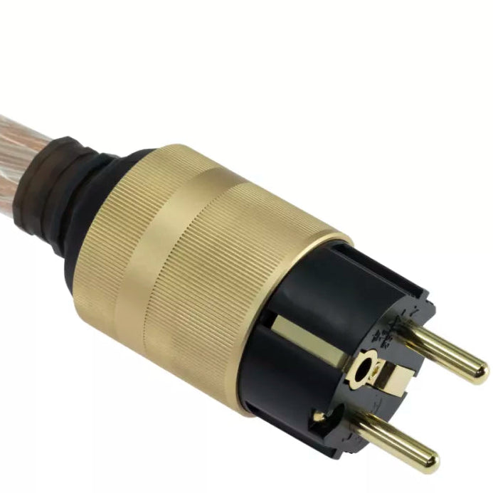 SilentPower SupaQuasar 1.8m cable shown with its sleek design and durable connectors for high-quality audio transmission.