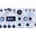 Buchla Ziggy desktop synthesizer, side view