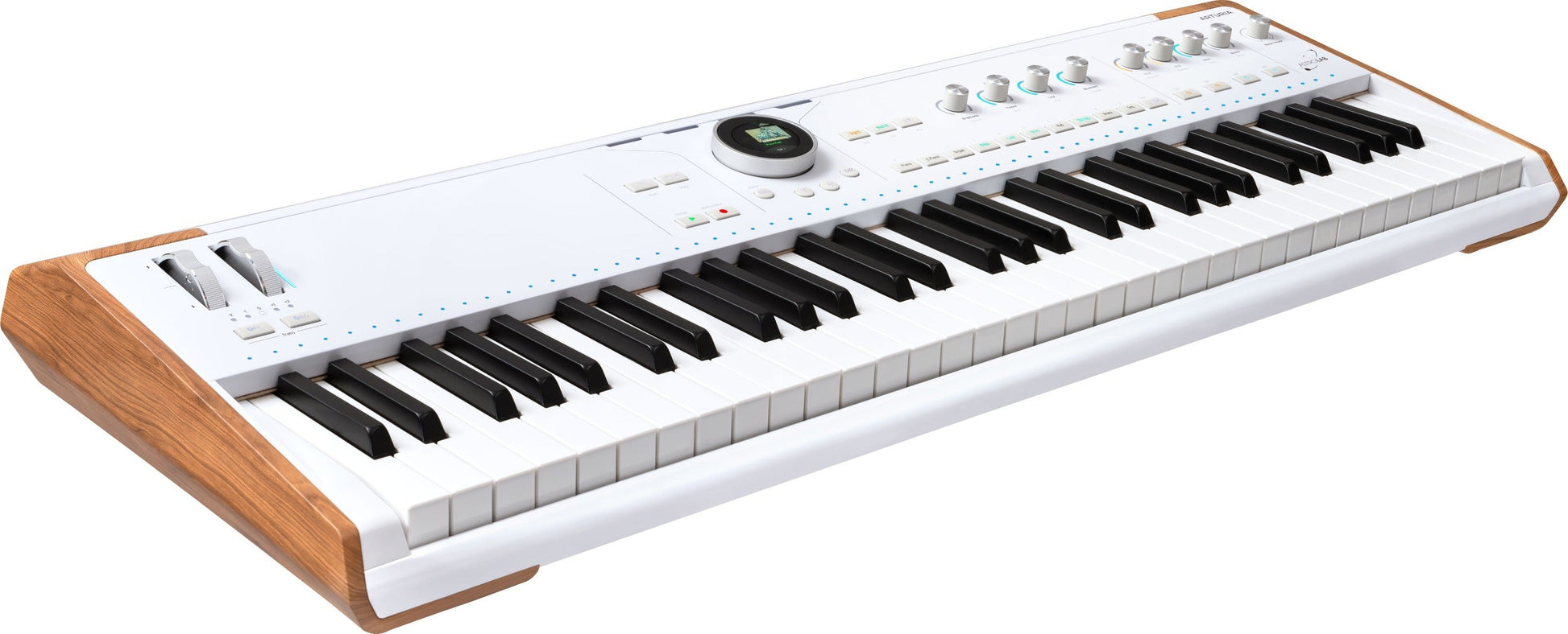 Arturia AstroLab 61 Ultimate Bundle keyboard with software, accessories, and packaging for music production and performance.