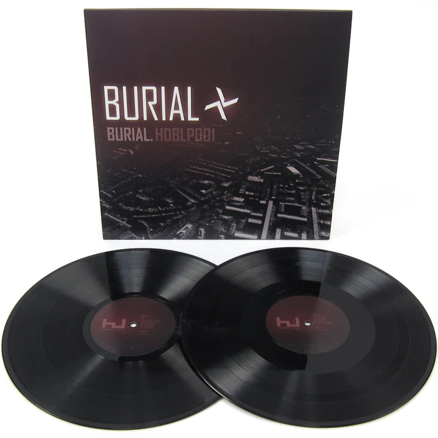 Burial Burial vinyl record, black 2xLP