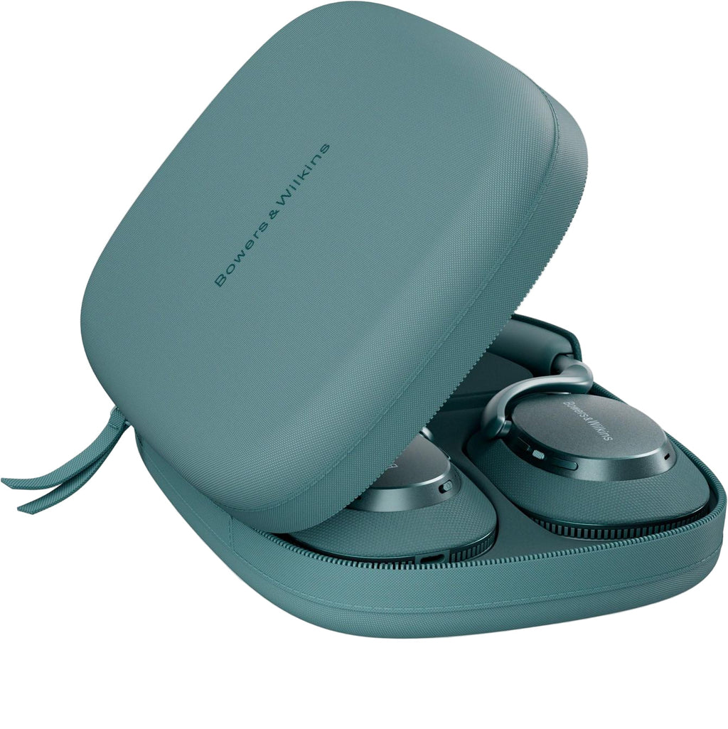 Bowers & Wilkins Px7 S3 wireless headphones with sleek black design, over-ear style, and cushioned ear cups.