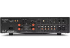 Cambridge Audio EXA100 integrated stereo amplifier, black, front view
