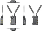 Hollyland Cosmo C2 wireless video transmission system with two transmitters and one receiver, HD SDI HDMI, 1000m range.