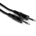 Hosa CSS-105 6.3mm TRS to TRS audio cable, 1.5 meters long, with red and blue connectors for musical or audio equipment.