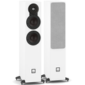 DALI Sonik 5 passive floorstanding speakers shown with sleek black cabinets and modern design for high-quality audio.