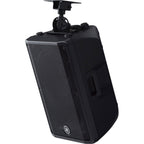 Yamaha DBR12 PA speaker with a black speaker grille and control panel, designed for professional sound reinforcement.
