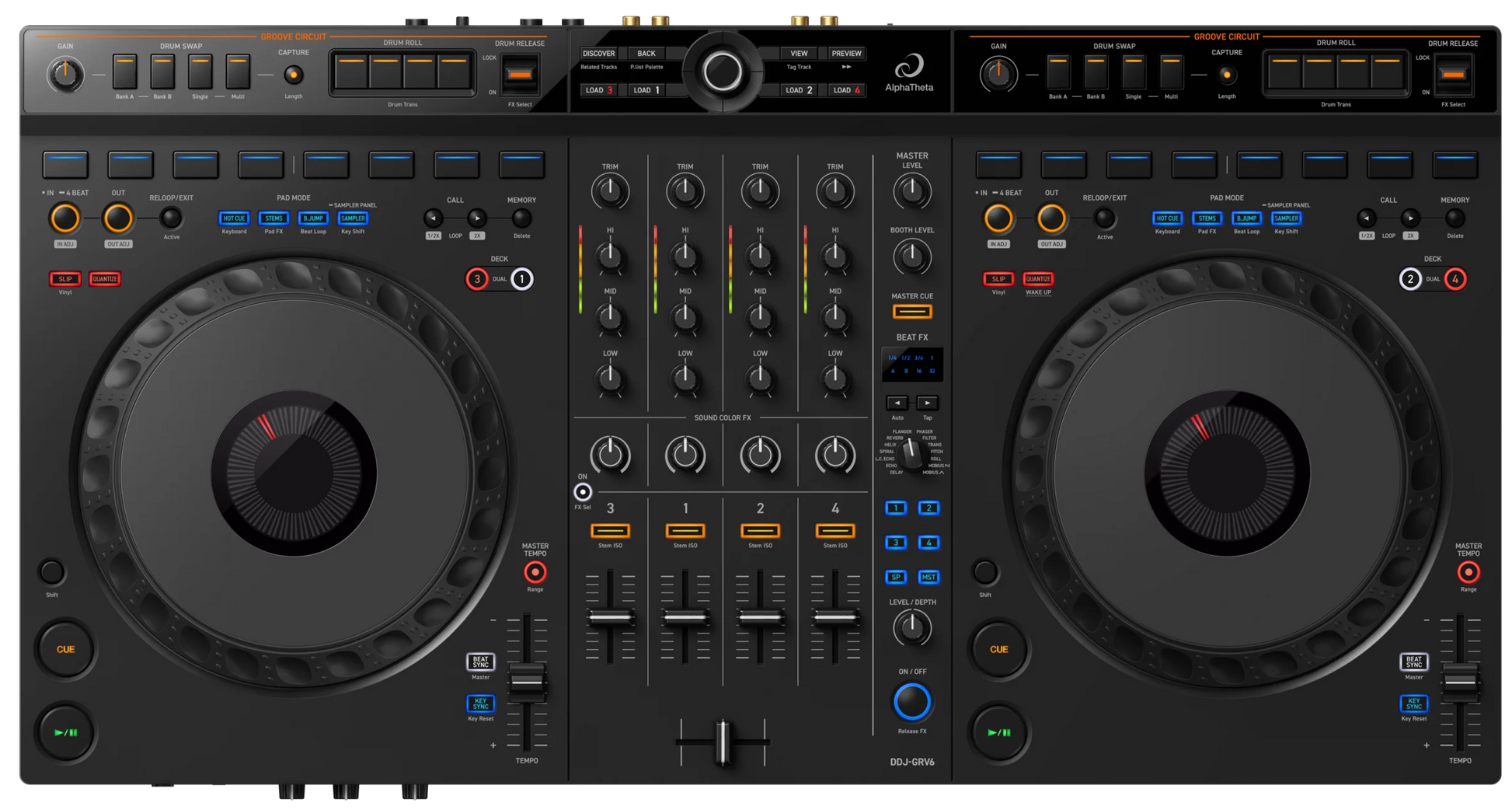 AlphaTheta DDJ-GRV6 AlphaTheta DDJ-GRV6