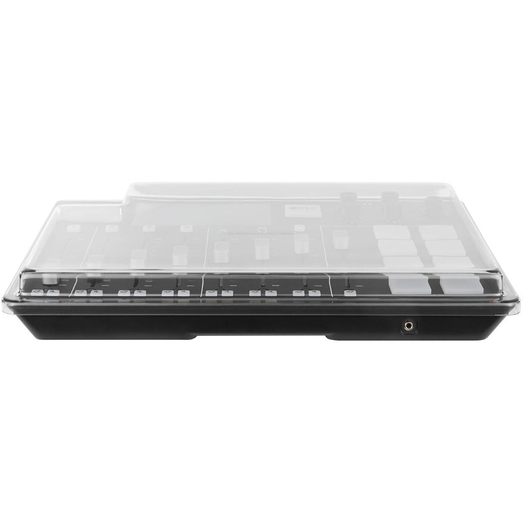 Decksaver Rode Rodecaster Pro cover in black, designed to protect the audio mixer from dust and damage.