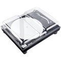 Decksaver DJ cover for Technics 1200/1210 and Pioneer PLX-1000 turntables, clear protective plastic shield.