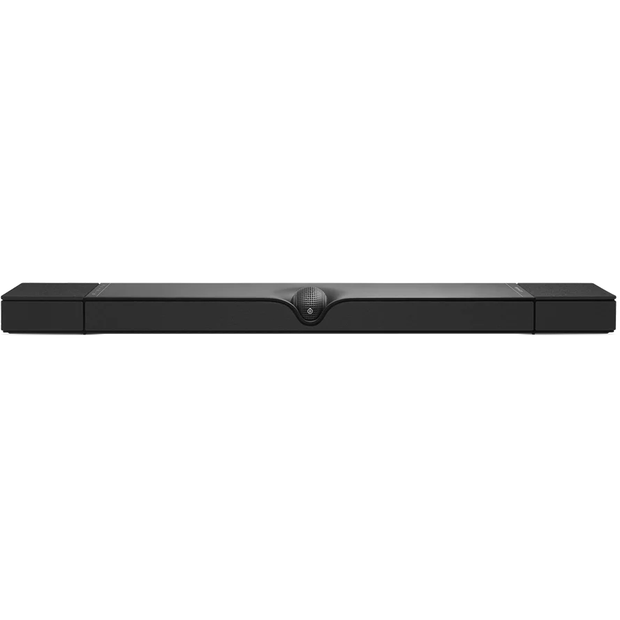 Devialet Dione soundbar with sleek design and multiple speaker drivers for high-quality TV audio.