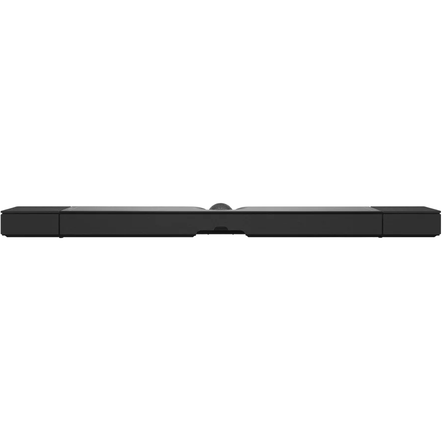 Devialet Dione soundbar with sleek design and multiple speaker drivers for immersive TV audio experience.