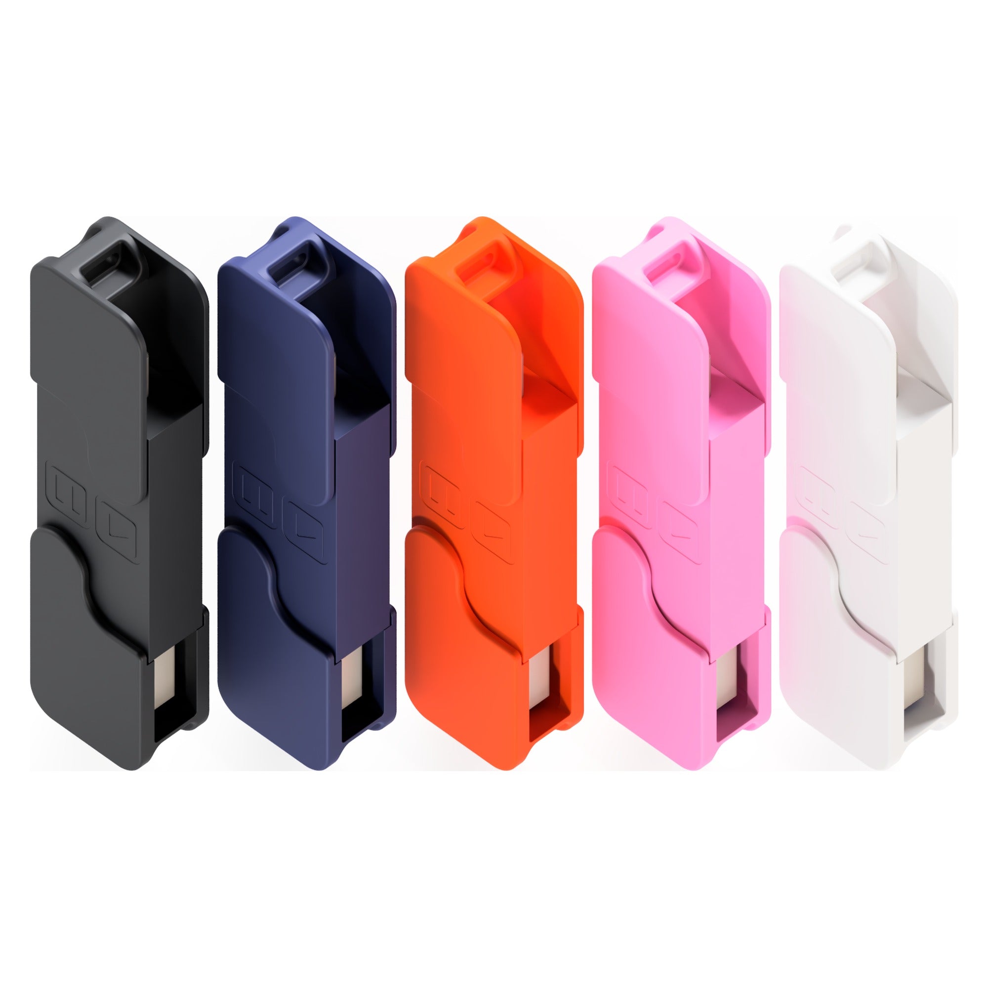 DJ TechTools Chroma USB Drive MK2, all five colours, angled