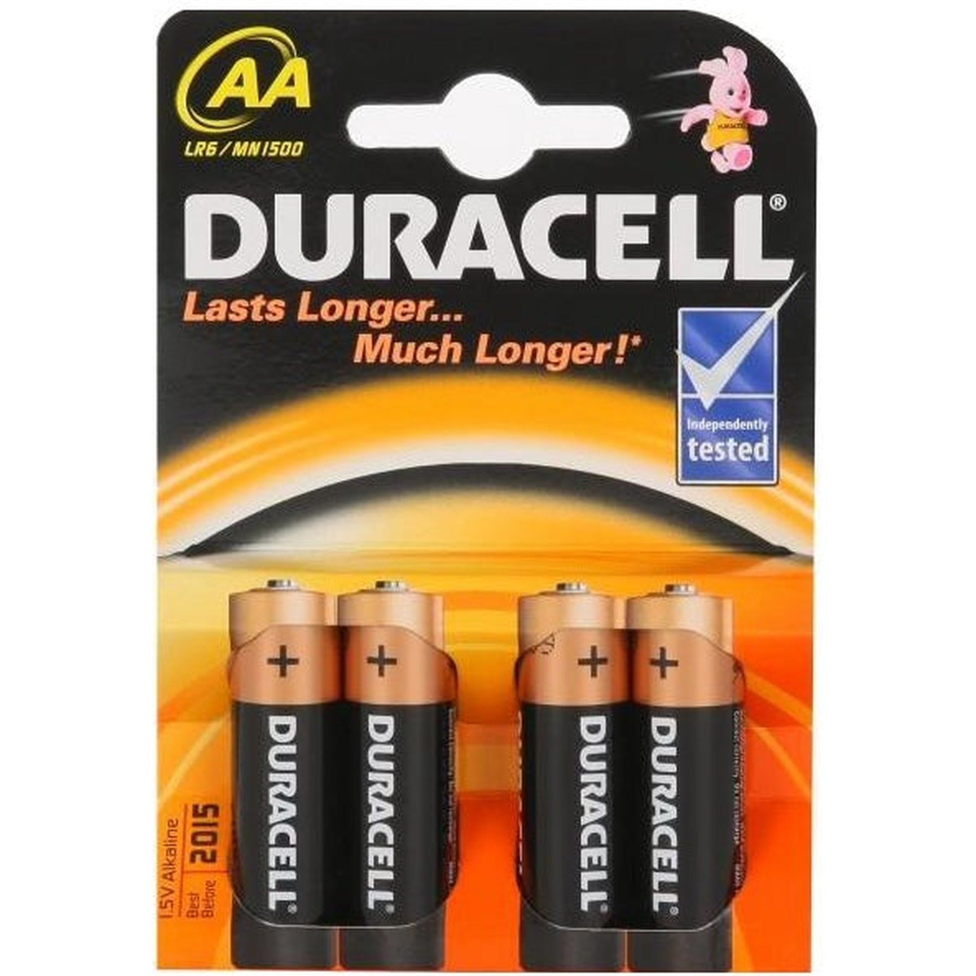 Duracell AA/LR6, Alkaline Basic MN1500 Batteries (4 pcs.) - Soundium