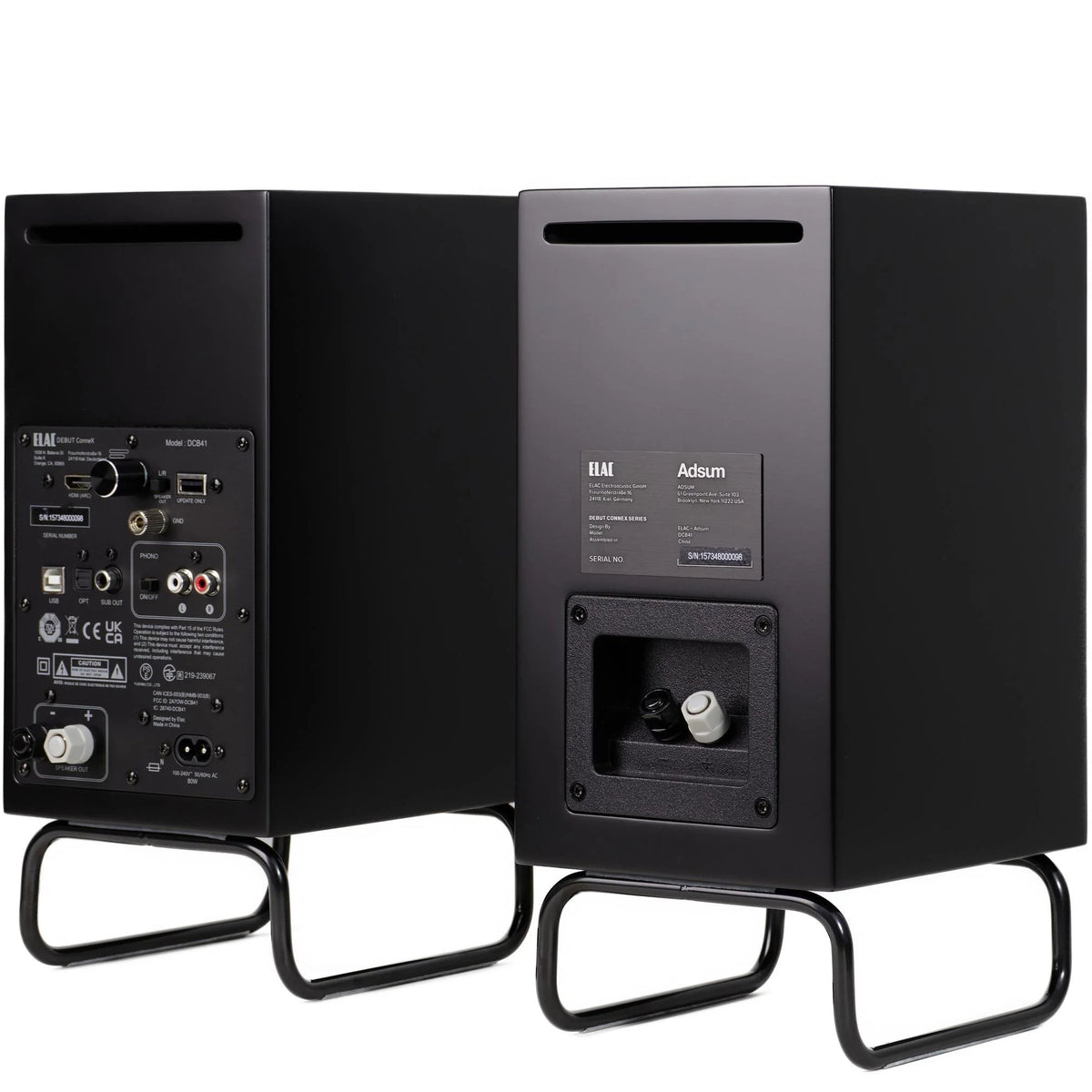 ELAC ConneX DCB41-ADSUM | Premium Active Desktop Speakers | Soundium