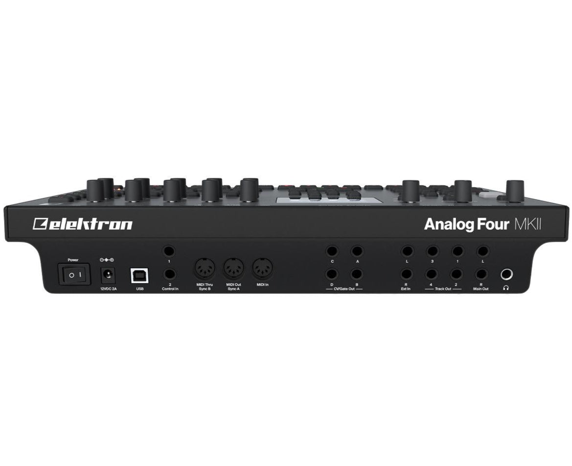 Elektron Analog Four MK2 | Powerful 4-Voice Analog Synthesizer