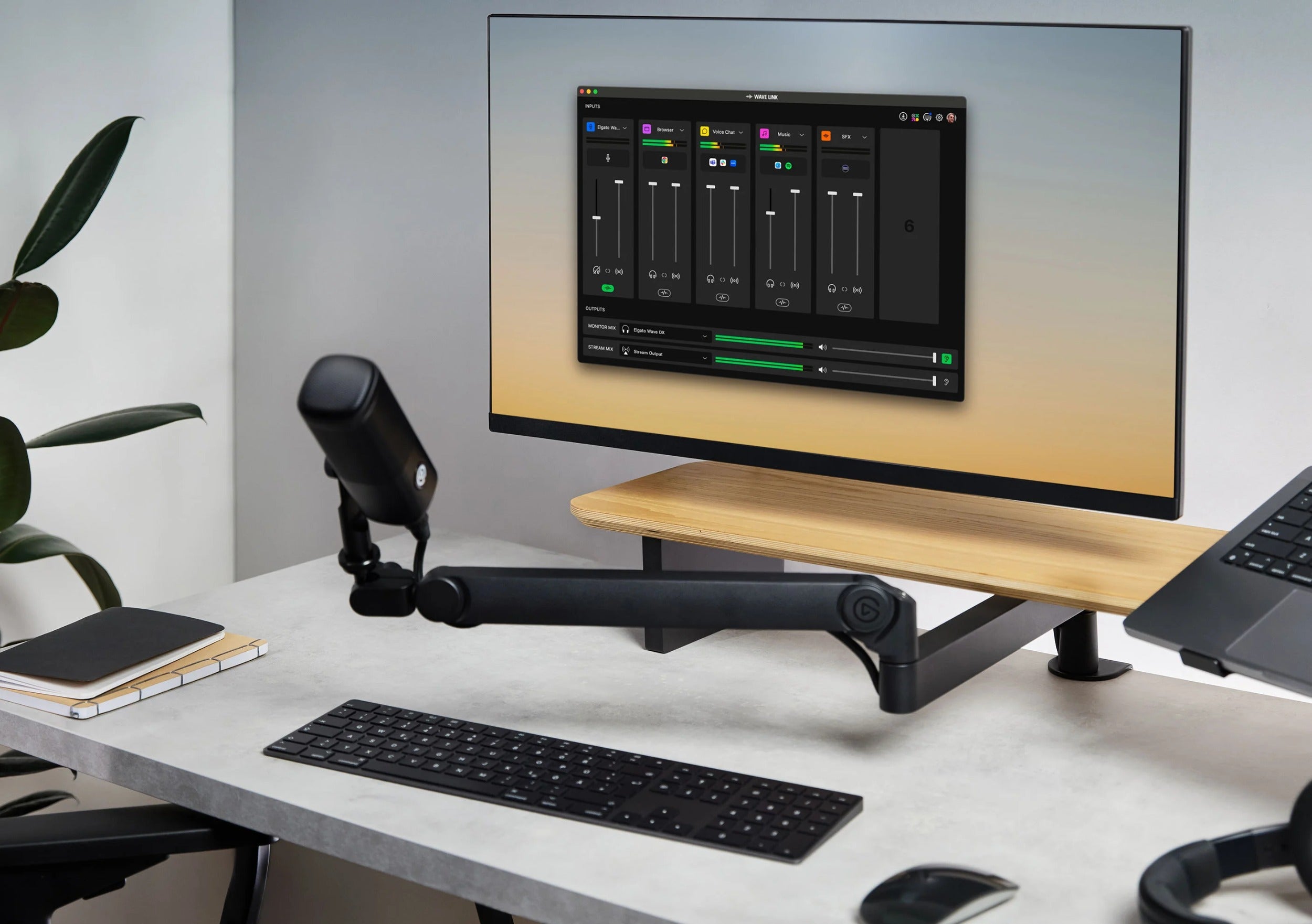 Elgato Wave Mic Arm Pro | Premium Broadcast Microphone Arm | Soundium