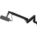 Elgato Wave Mic Arm Pro broadcast microphone arm with adjustable joints and sleek black finish for professional audio setups.