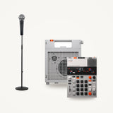 Teenage Engineering EP-35 K.O. AMP + EP-133 K.O. II + Shure SM58 + K&M 260/1 groove set