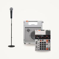 Teenage Engineering EP-35 K.O. AMP + EP-133 K.O. II + Shure SM58 + K&M 260/1 Groove Set
