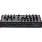 Erica Synths Steampipe desktop synthesizer, gray, top view.