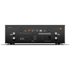 Eversolo AMP-F8 rear panel with XLR and RCA inputs, speaker terminals and trigger jacks